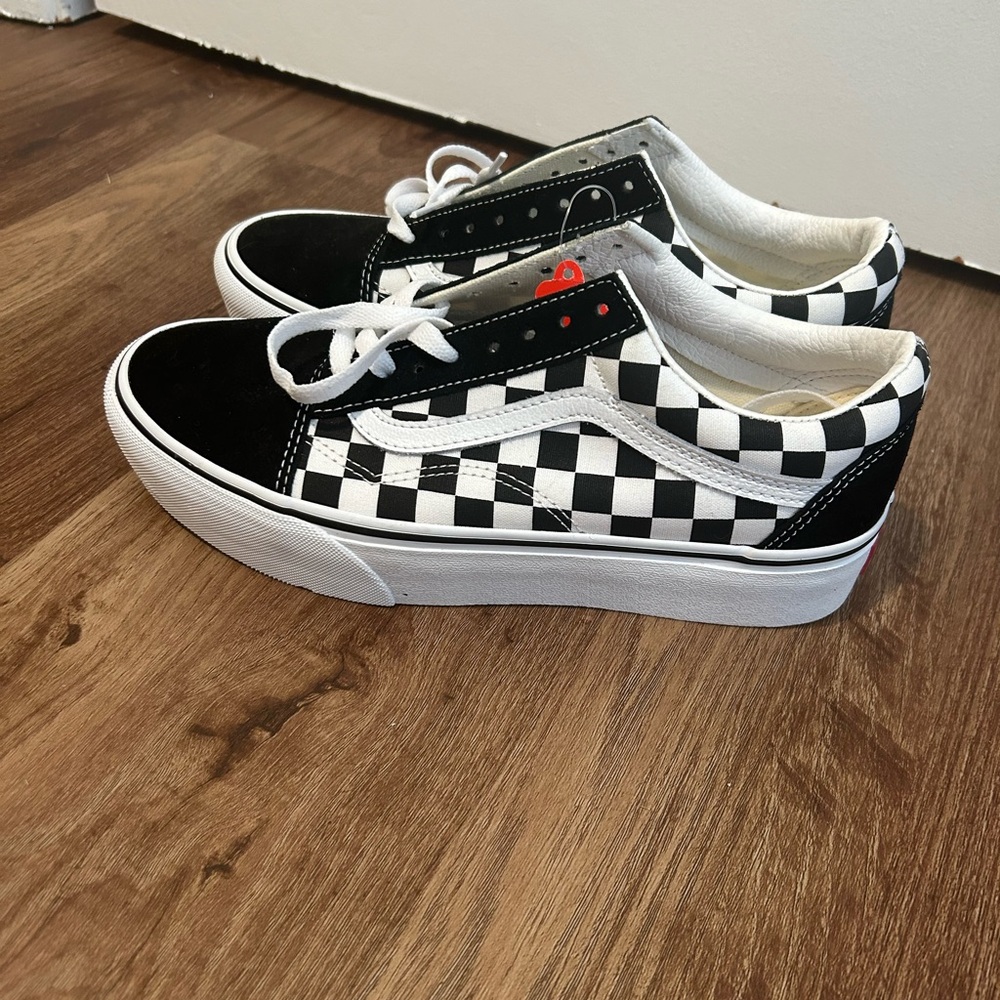 Black and White Unisex Vans